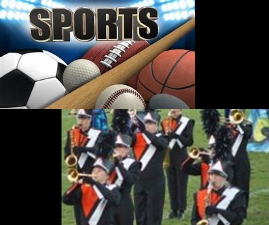 band and sports balls